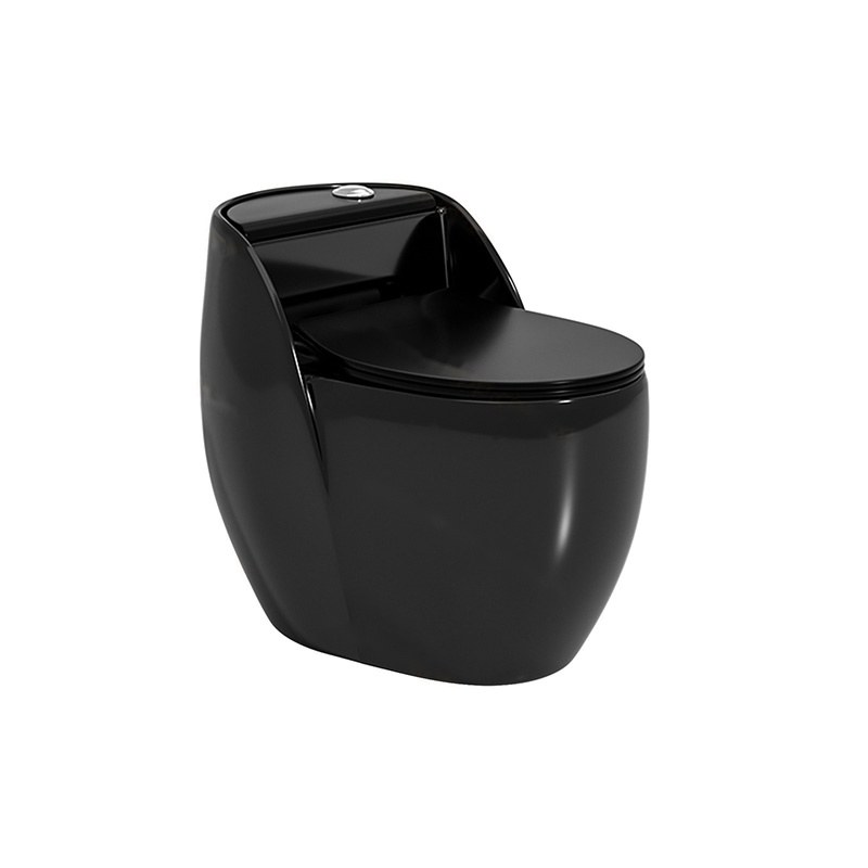 LT-1353-CG-BL black one-piece-toilets
