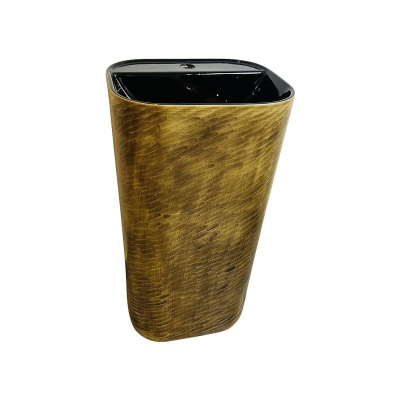 LT-391-SE-BRBL1 gold wall-hung-basins