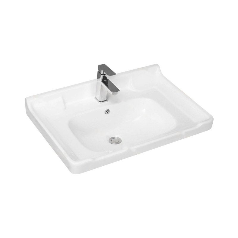 LT-725-60A white countertop-basins