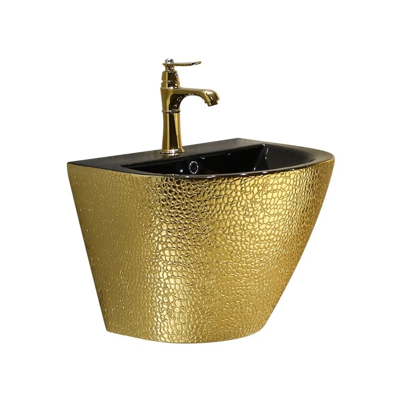 LT-501-HE-GBL2 gold wall-hung-basins