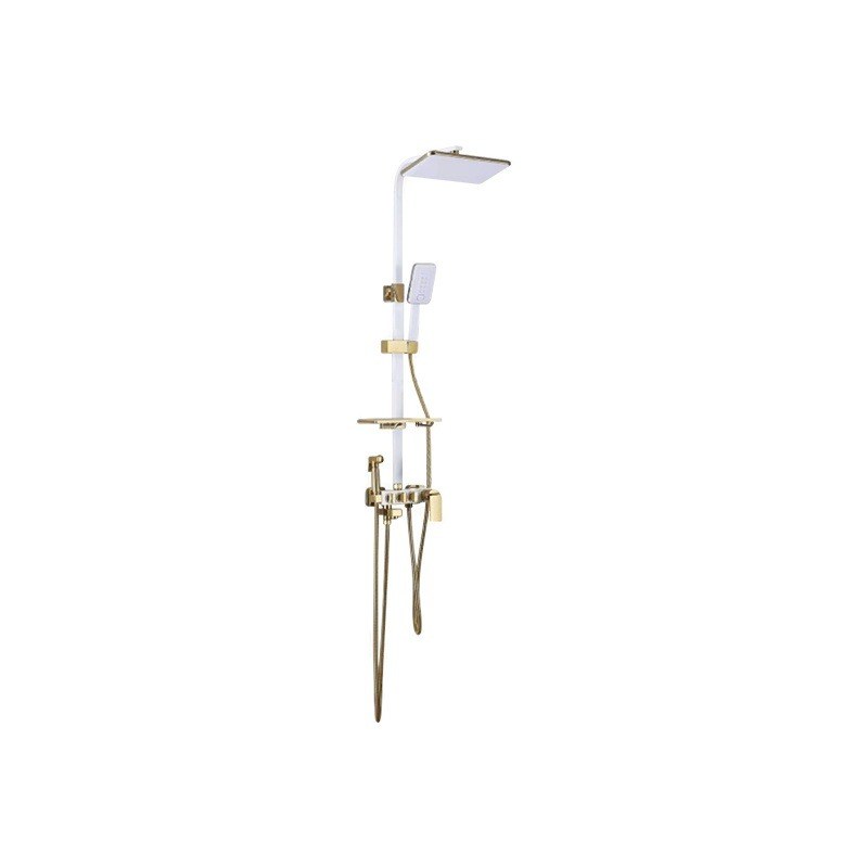 LT-10282-BRA-YTLYHS shower set, shower system, complete shower kit