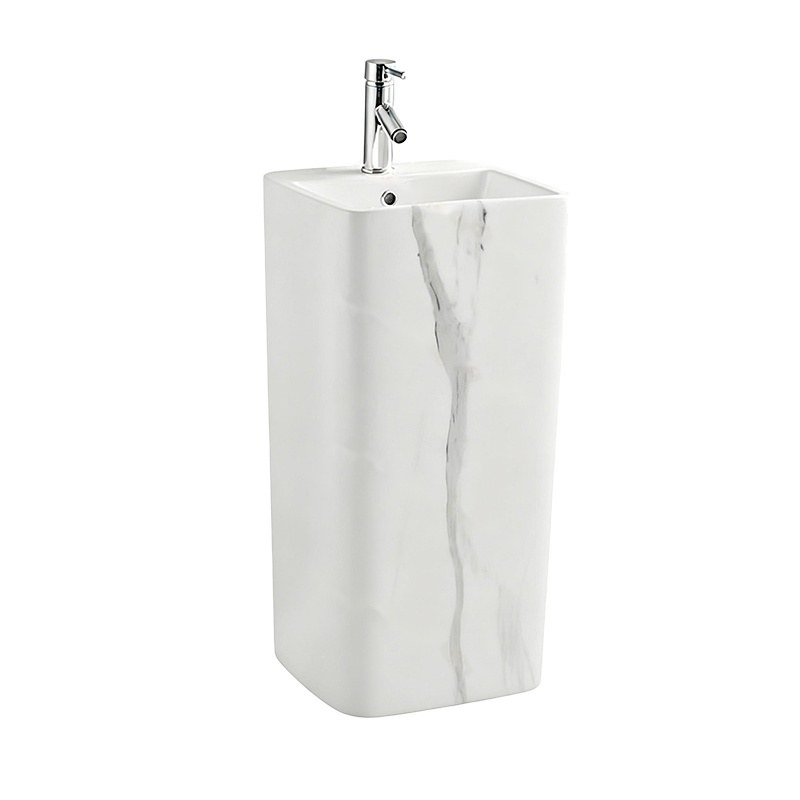 LT-309-DP-CT-1 white pedestal-basins
