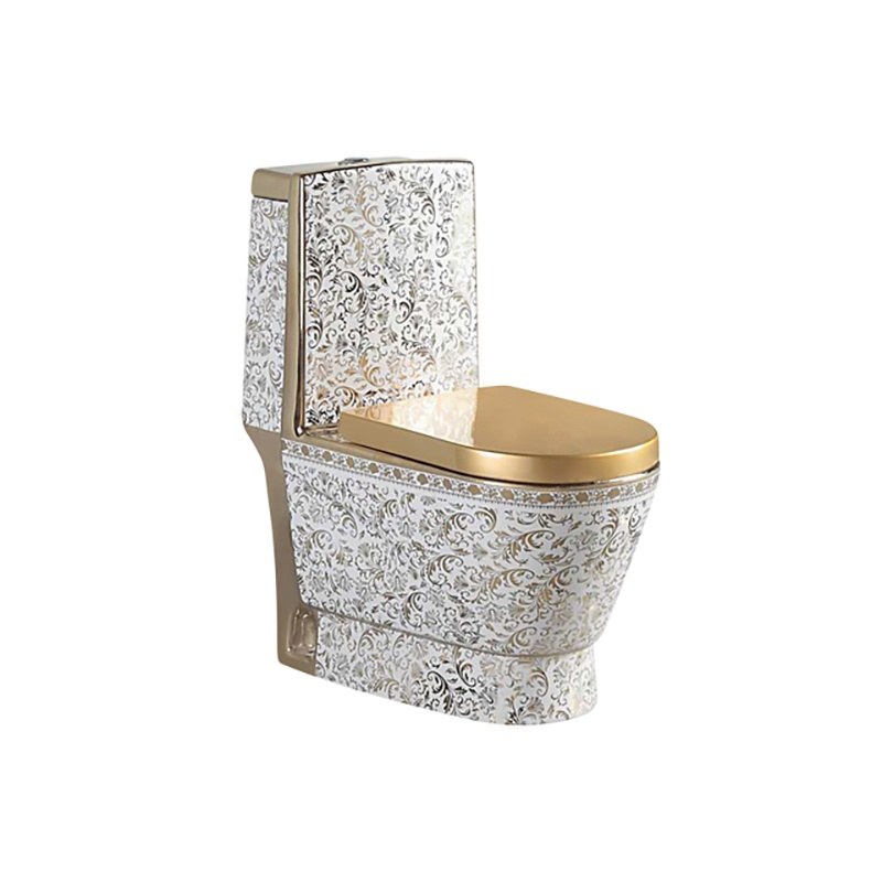 LT-1013-GID-G1 colored one-piece-toilets