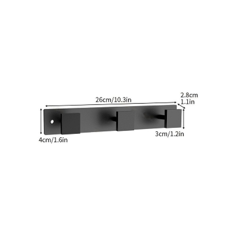LT-AL9151-BK3 bathroom hardware set, towel bar, bath accessory