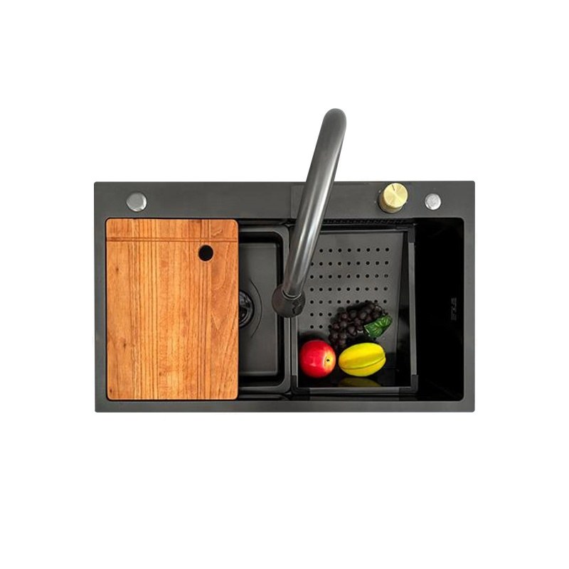 LT-7545FA1LS-Black kitchen sink, stainless sink, wash basin sink