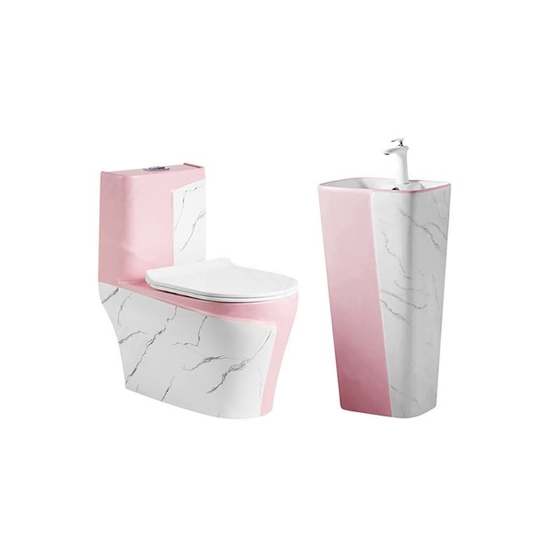 LT-1121-DP-WLP----LT-320-DP-LPW white two-piece-toilet-suites