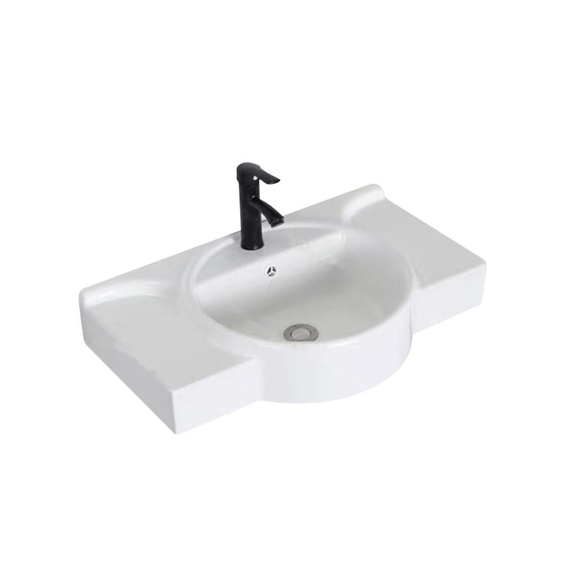LT-5182C patterned wall-hung-basins
