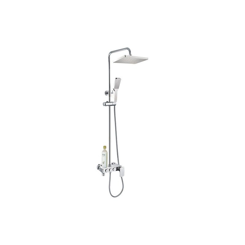 LT-10202-BRA-YTLYHS shower set, shower system, complete shower kit