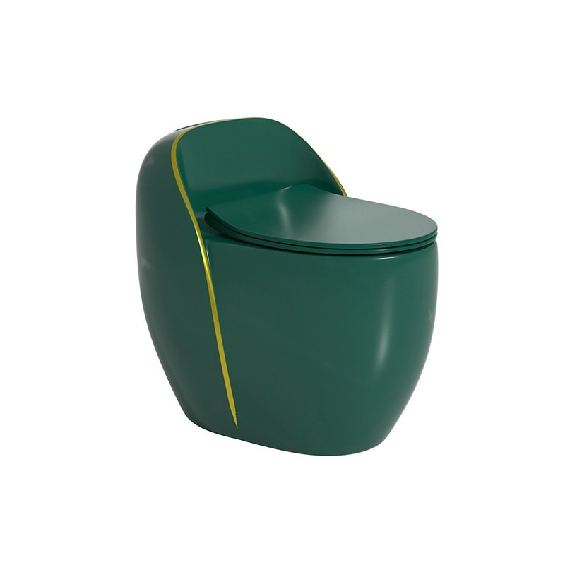 LT-1358-CG-BGGL colored one-piece-toilets