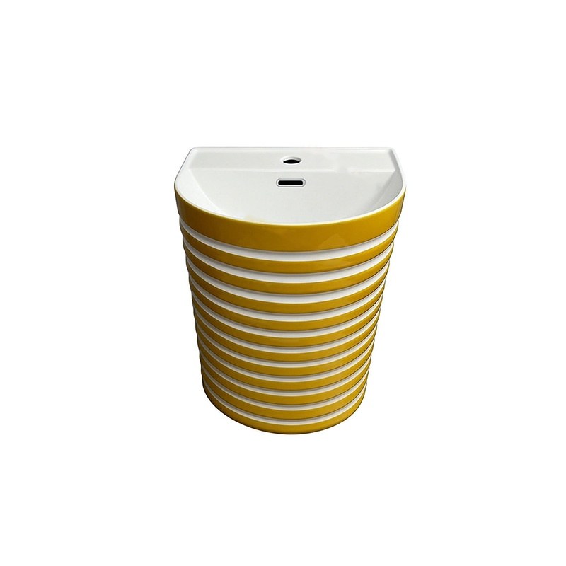 LT-5269-CP-WY gold wall-hung-basins