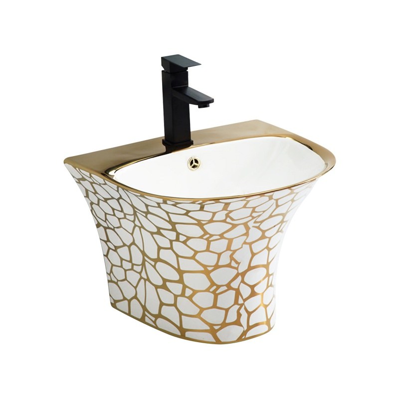 LT-519-GID-CT-20 colored wall-hung-basins
