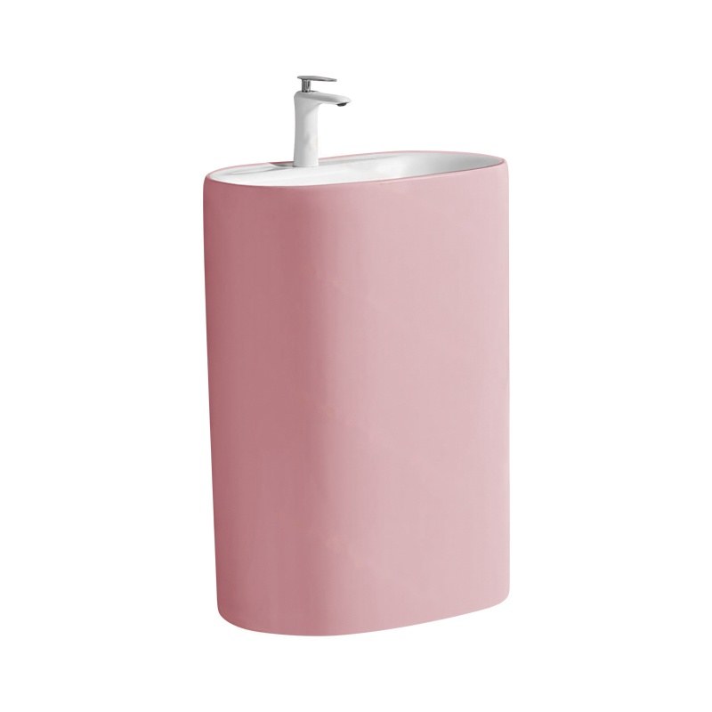 LT-355A-M-LPW colored pedestal-basins
