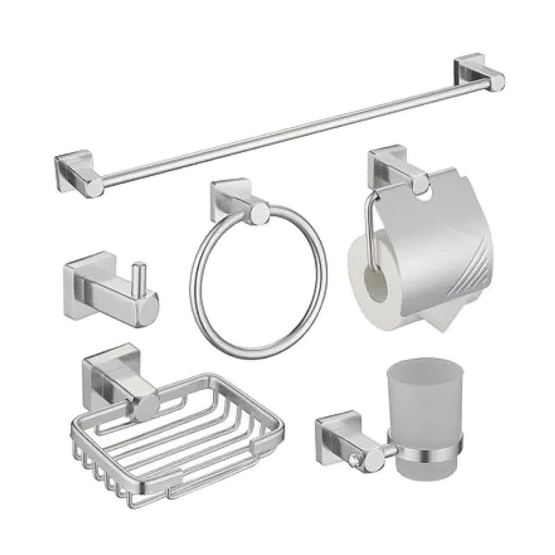 LT-AL8200-6A-S bathroom hardware set, towel bar, bath accessory