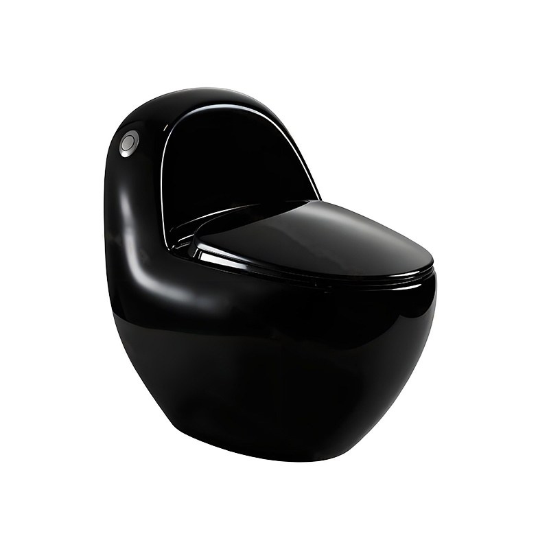 LT-1075-CG-BL black one-piece-toilets