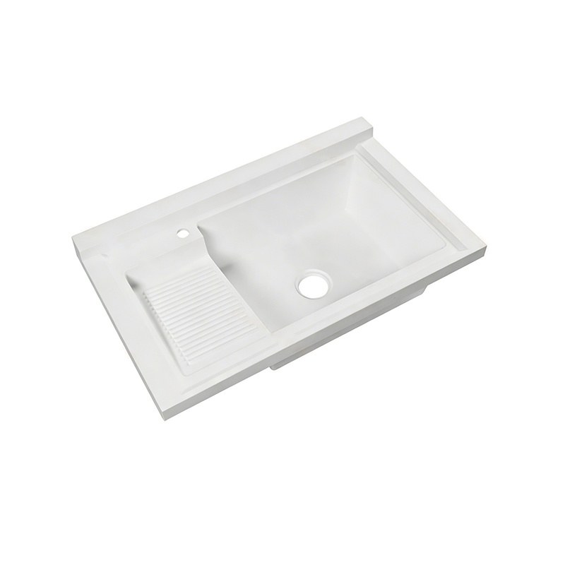 LT-7124-2 white countertop-basins
