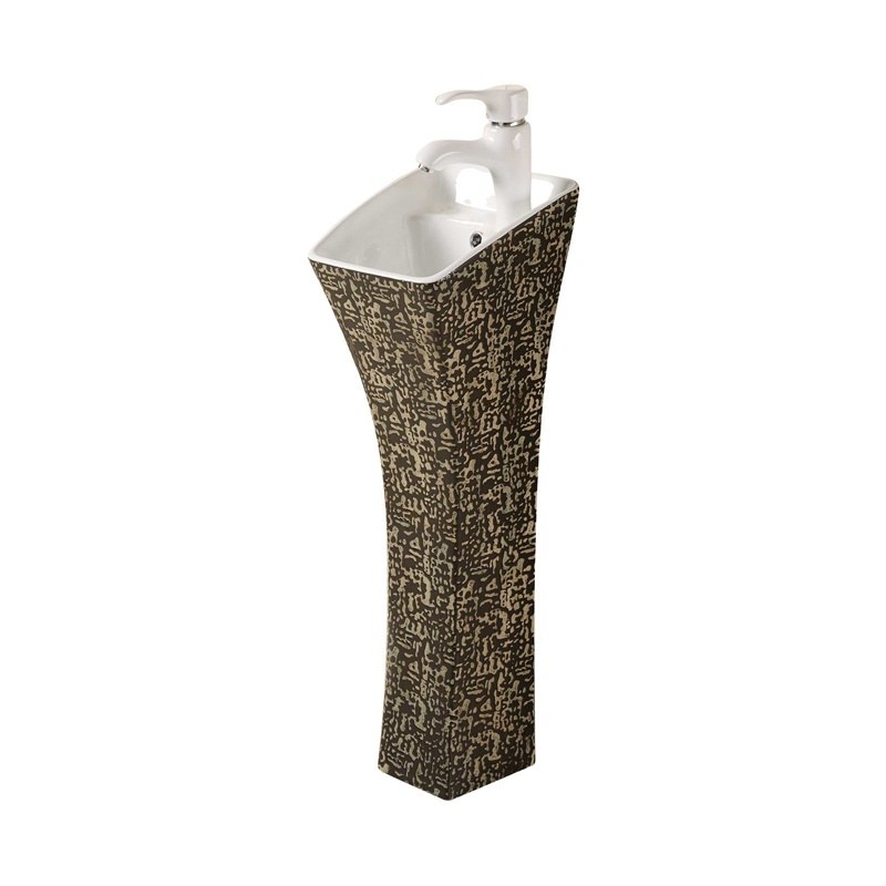 LT-308-HE-M-CT2 gold pedestal-basins