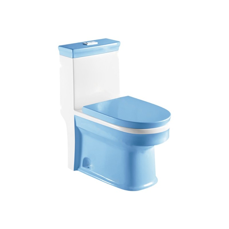 LT-1016-CG-WBL colored one-piece-toilets