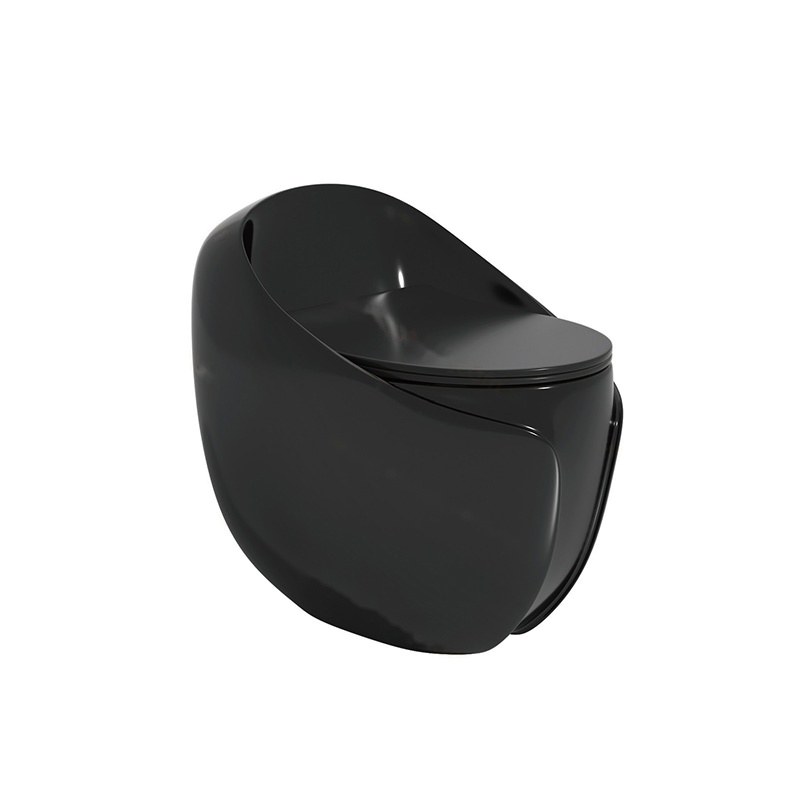 LT-1356-CG-BL black one-piece-toilets