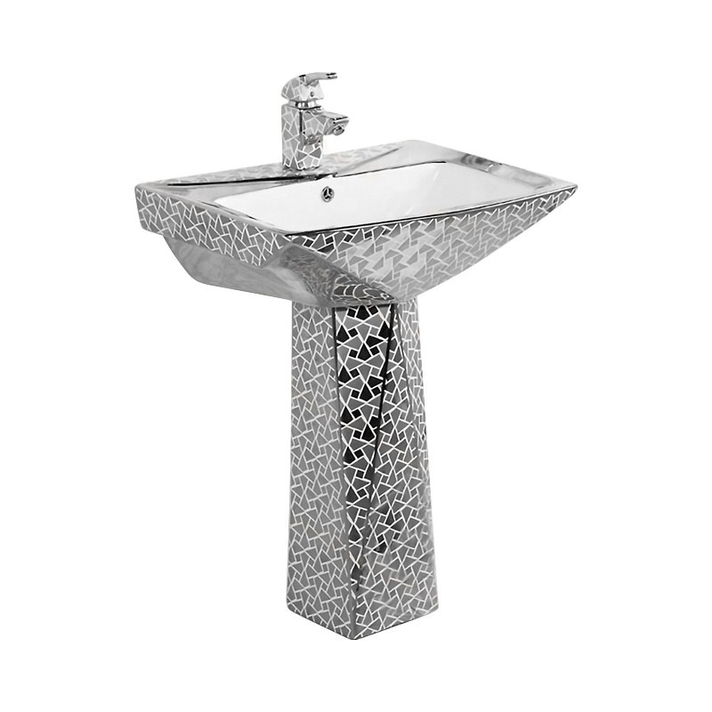 LT-307P-GID-S1 patterned pedestal-basins