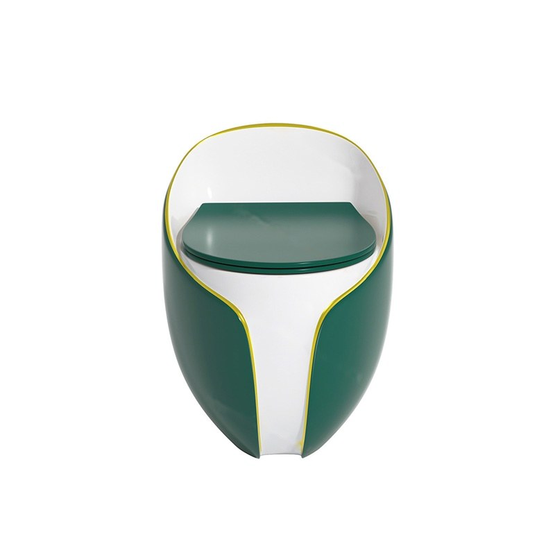 LT-1356-CG-BGGLW colored one-piece-toilets