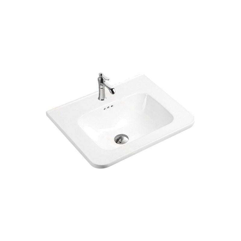 LT-738A white countertop-basins