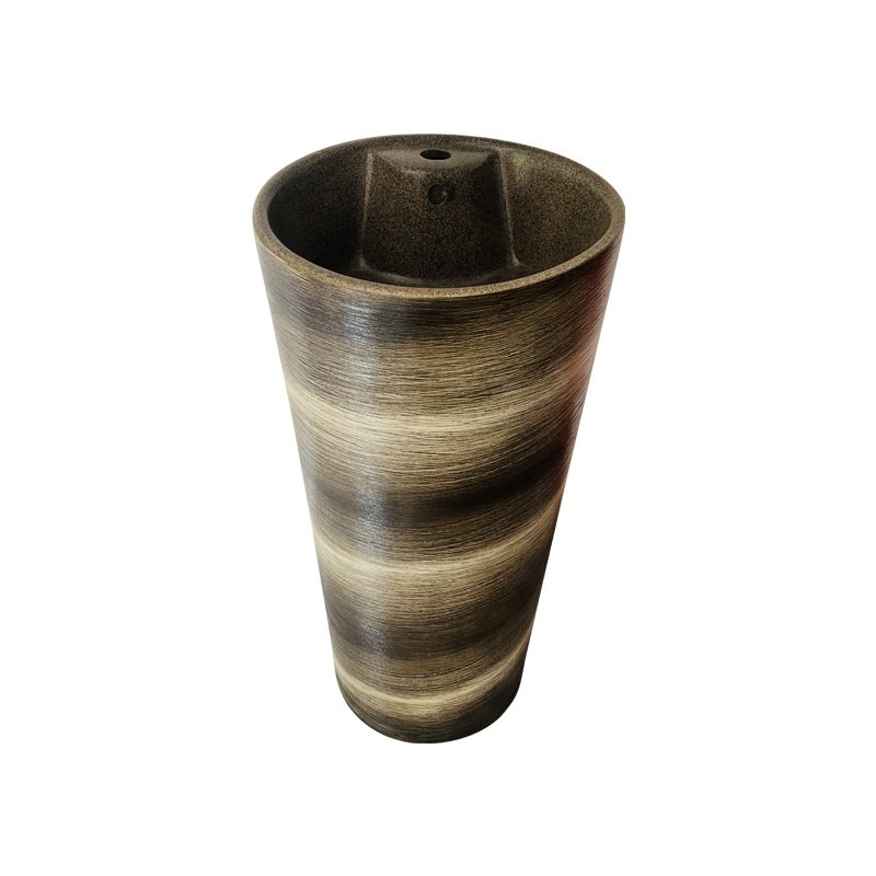 LT-321-SE-CCS-BR colored pedestal-basins