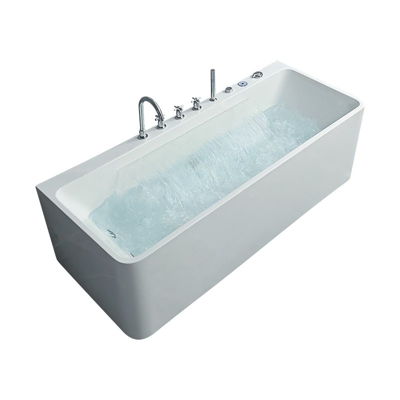 LT-10012-MA-YG bathtub, freestanding tub, soaking tub