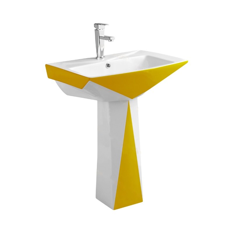 LT-307P-CG-WY colored pedestal-basins
