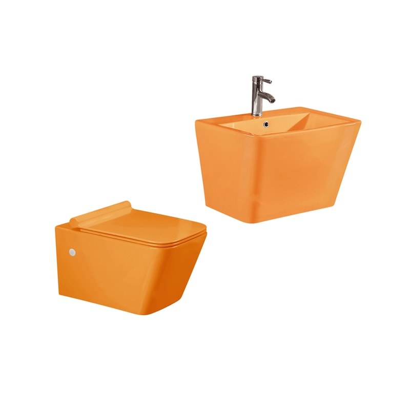 LT-454W-CG-O-----LT-503-CG-O white wall-hung-toilet-suites