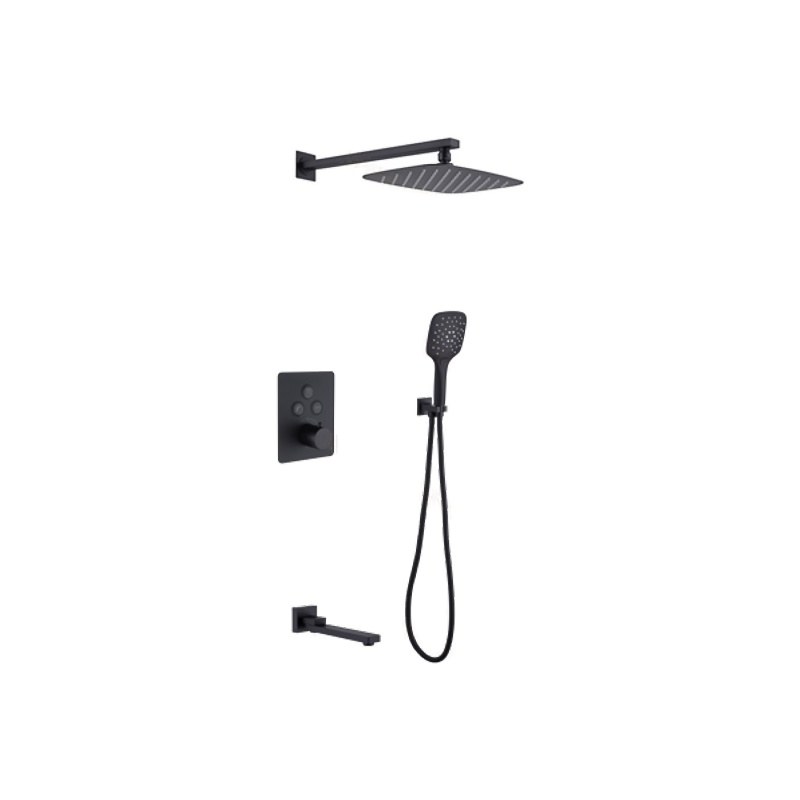 LT-10113-BRA-AZLYHS shower set, shower system, complete shower kit