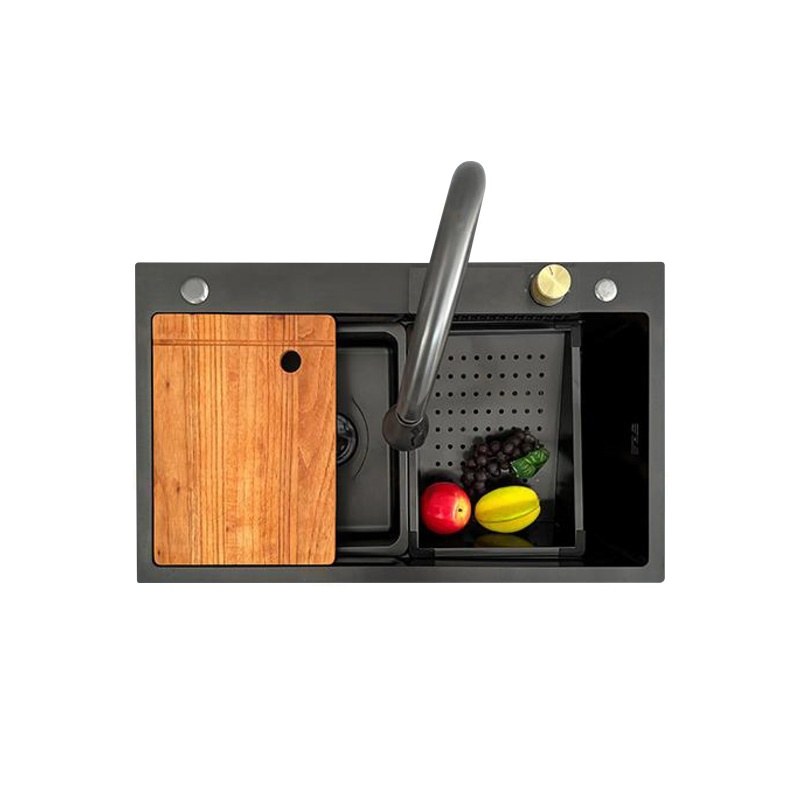 LT-8045FA1LS-Black kitchen sink, stainless sink, wash basin sink