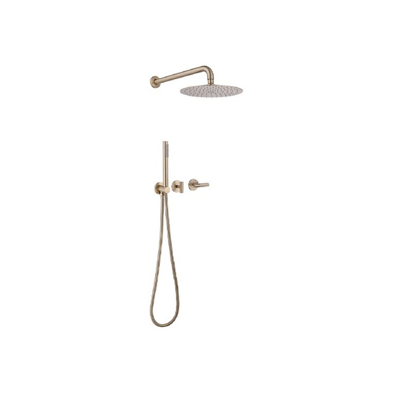 LT-10015-BRA-AZLYHS shower set, shower system, complete shower kit