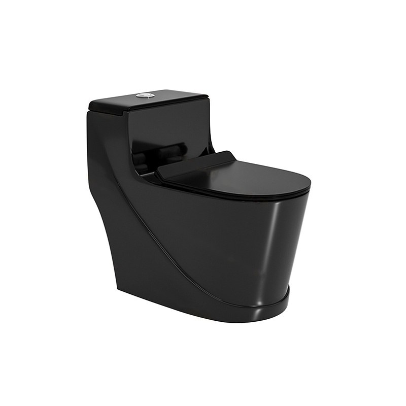 LT-1354-CG-BL black one-piece-toilets