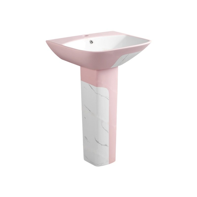 LT-363P-DP-WLP white pedestal-basins