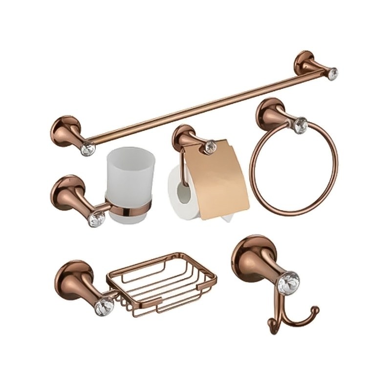 LT-ZS7500-6A-R bathroom hardware set, towel bar, bath accessory