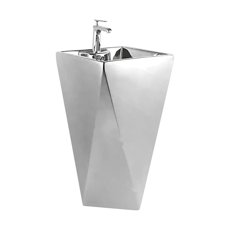 LT-307-GI-PS white pedestal-basins