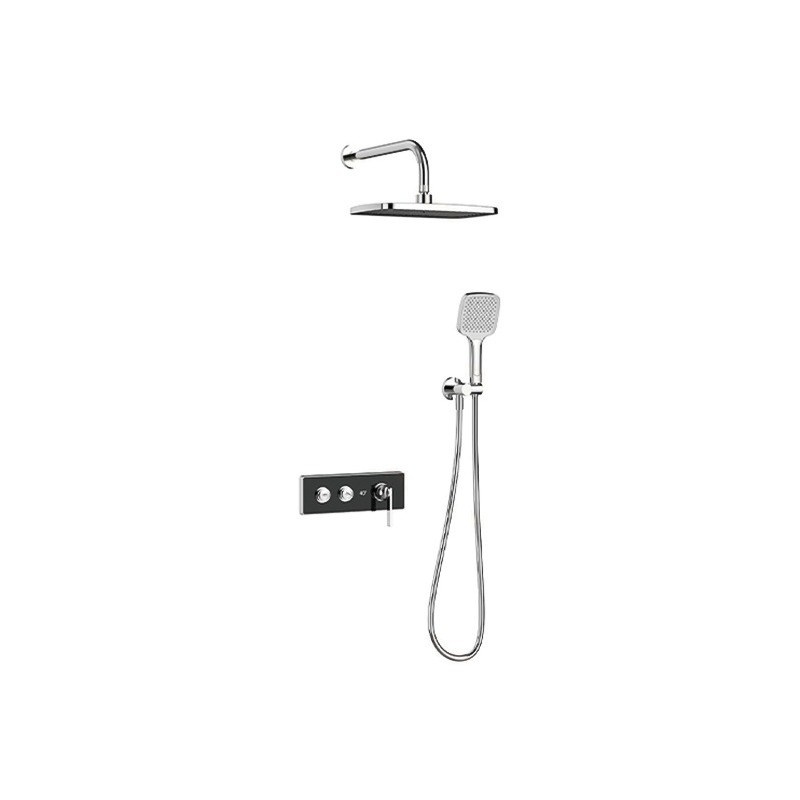 LT-10076-BRA-AZLYHS shower set, shower system, complete shower kit