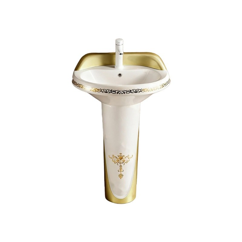 LT-314P-GID-G5 patterned pedestal-basins