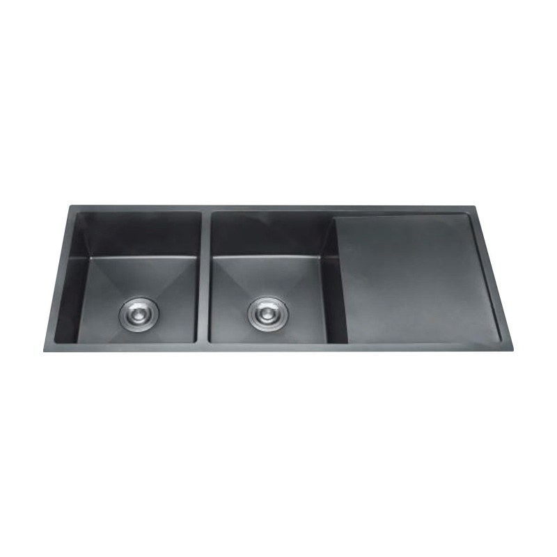 LT-10048DHALS-Black kitchen sink, stainless sink, wash basin sink