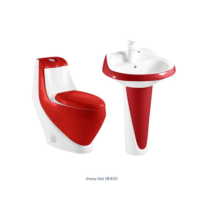 LT-1014-CG-WR2-----LT-314P-CG-WR1 white two-piece-toilet-suites