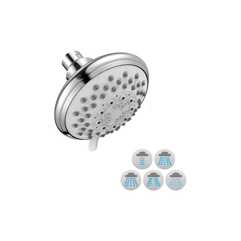 LT-10116-PLA-DP overhead shower, rain shower head, ceiling shower
