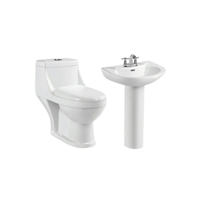LT-1021----LT-321P white two-piece-toilet-suites