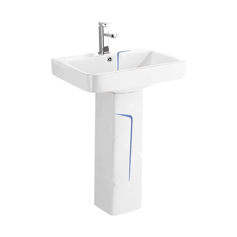 LT-354P-WBU white pedestal-basins