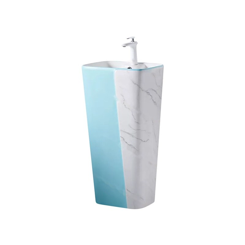 LT-320-DP-WBU colored pedestal-basins