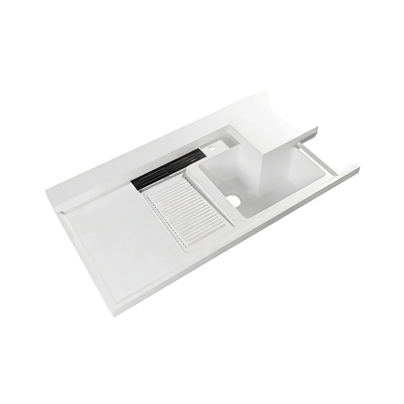 LT-7147 white countertop-basins