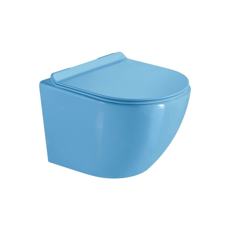 LT-401WA-CG-BU colored wall-hung-toilets