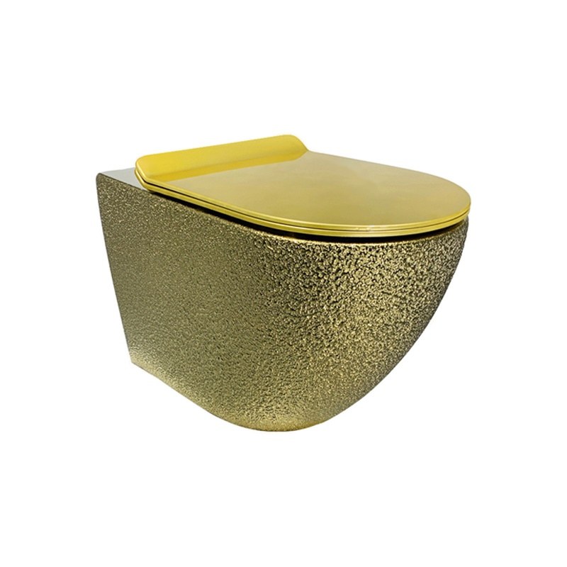 LT-401WA-GI-G3 gold wall-hung-toilets