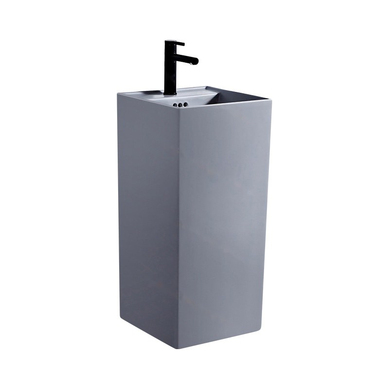 LT-331-M-LG grey pedestal-basins