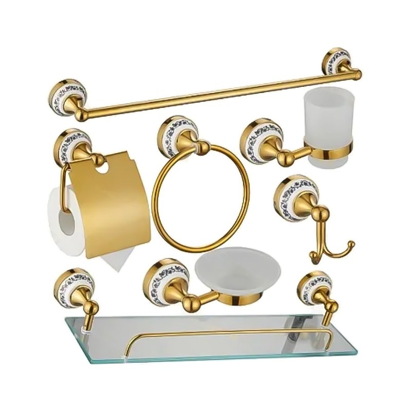 LT-ZS7900-7B-G bathroom hardware set, towel bar, bath accessory