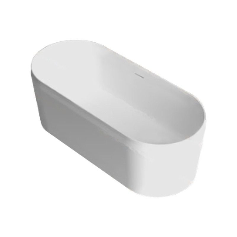LT-10023-AS-YG bathtub, freestanding tub, soaking tub